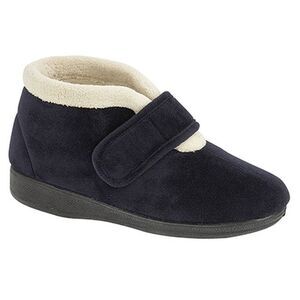 Sleepers Womens/Ladies Amelia Bootee Slippers / Navy